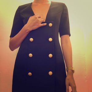 Black dress length above the knees great condition